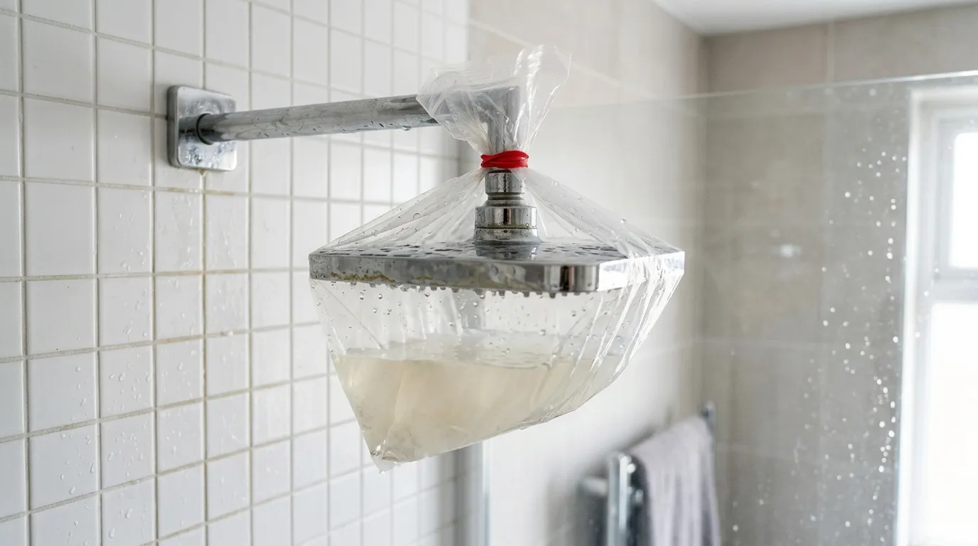 How to Remove Limescale From a Shower Head Without Taking It Apart